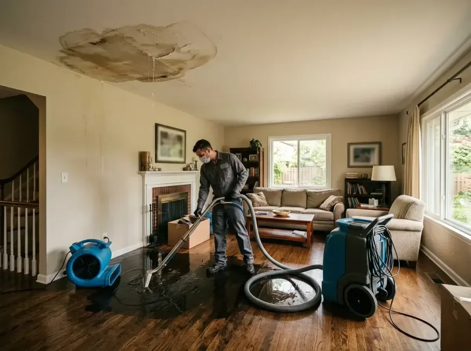 attic-pipe-burst-ceiling-drip-008 — frequently asked questions, Water Damage Restoration & Carpet Care in Atlantic City, NJ
